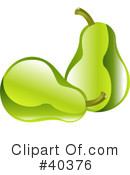 Pears Clipart #40376 by AtStockIllustration