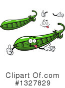 Peas Clipart #1327829 by Vector Tradition SM