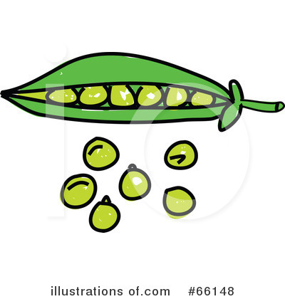 Royalty-Free (RF) Peas Clipart Illustration by Prawny - Stock Sample #66148