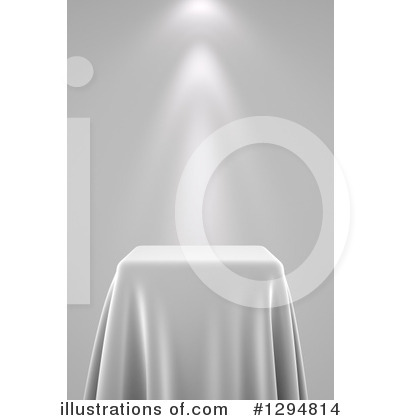 Royalty-Free (RF) Pedestal Clipart Illustration by stockillustrations - Stock Sample #1294814