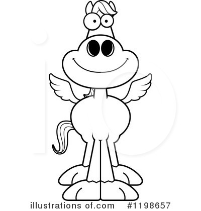 Royalty-Free (RF) Pegasus Clipart Illustration by Cory Thoman - Stock Sample #1198657