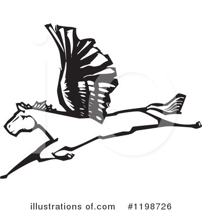 Royalty-Free (RF) Pegasus Clipart Illustration by xunantunich - Stock Sample #1198726