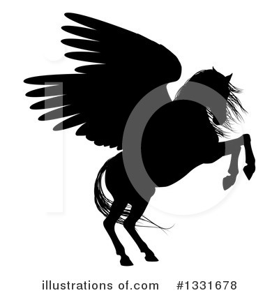 Pegasus Clipart #1331678 by AtStockIllustration