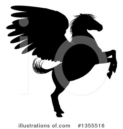 Royalty-Free (RF) Pegasus Clipart Illustration by AtStockIllustration - Stock Sample #1355516