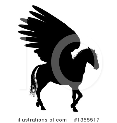 Royalty-Free (RF) Pegasus Clipart Illustration by AtStockIllustration - Stock Sample #1355517