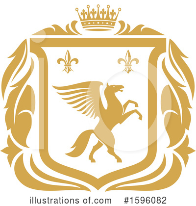 Royalty-Free (RF) Pegasus Clipart Illustration by Vector Tradition SM - Stock Sample #1596082