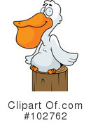 Pelican Clipart #102762 by Cory Thoman