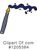 Pen Clipart #1205384 by lineartestpilot