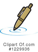 Pen Clipart #1229936 by Lal Perera