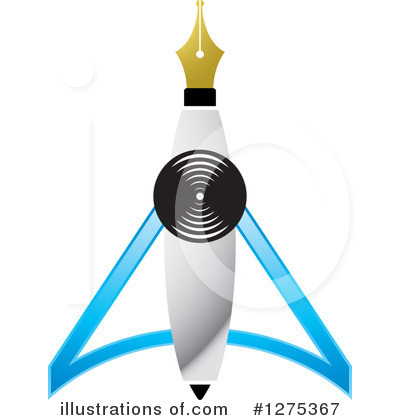 Royalty-Free (RF) Pen Clipart Illustration by Lal Perera - Stock Sample #1275367