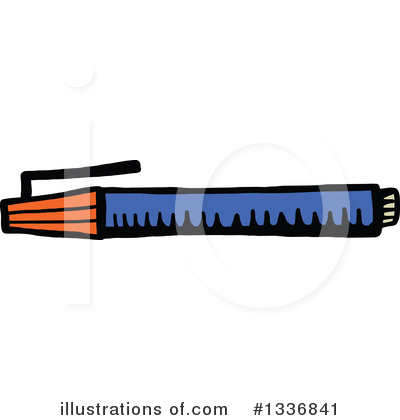 Royalty-Free (RF) Pen Clipart Illustration by Prawny - Stock Sample #1336841