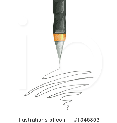 Royalty-Free (RF) Pen Clipart Illustration by BNP Design Studio - Stock Sample #1346853