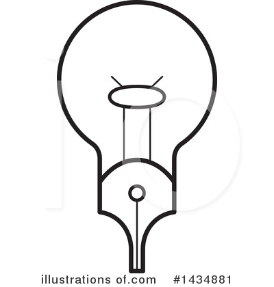 Royalty-Free (RF) Pen Clipart Illustration by Lal Perera - Stock Sample #1434881