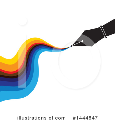 Royalty-Free (RF) Pen Clipart Illustration by ColorMagic - Stock Sample #1444847
