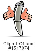 Pen Clipart #1517074 by Lal Perera