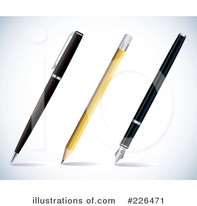 Royalty-Free (RF) Pen Clipart Illustration by TA Images - Stock Sample #226471