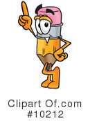 Pencil Clipart #10212 by Mascot Junction