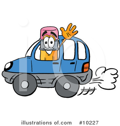 Royalty-Free (RF) Pencil Clipart Illustration by Mascot Junction - Stock Sample #10227