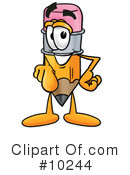 Pencil Clipart #10244 by Mascot Junction