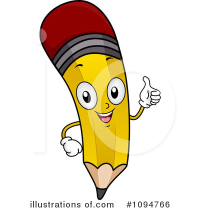 Royalty-Free (RF) Pencil Clipart Illustration by BNP Design Studio - Stock Sample #1094766