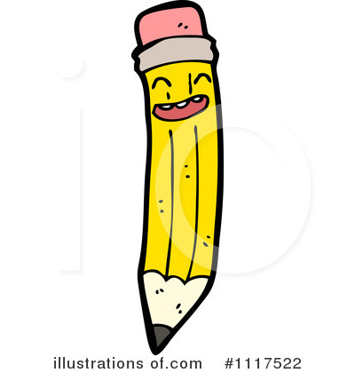 Royalty-Free (RF) Pencil Clipart Illustration by lineartestpilot - Stock Sample #1117522