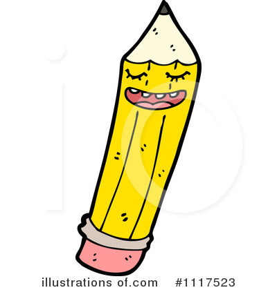 Royalty-Free (RF) Pencil Clipart Illustration by lineartestpilot - Stock Sample #1117523