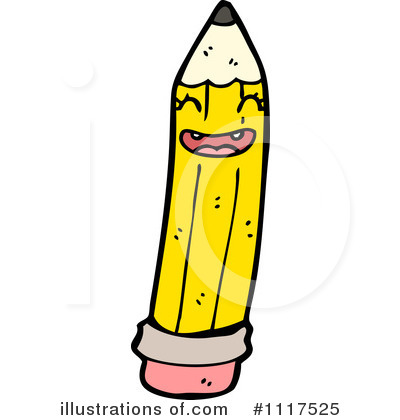 Royalty-Free (RF) Pencil Clipart Illustration by lineartestpilot - Stock Sample #1117525
