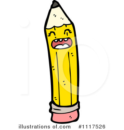 Royalty-Free (RF) Pencil Clipart Illustration by lineartestpilot - Stock Sample #1117526