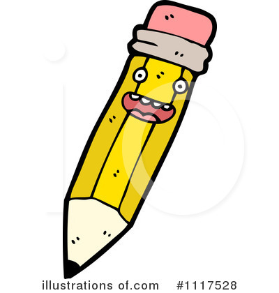 Royalty-Free (RF) Pencil Clipart Illustration by lineartestpilot - Stock Sample #1117528