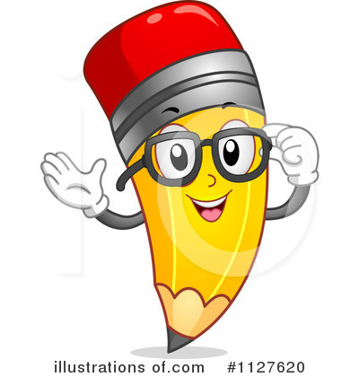 Royalty-Free (RF) Pencil Clipart Illustration by BNP Design Studio - Stock Sample #1127620