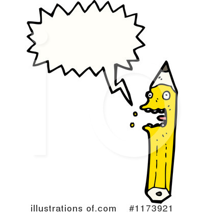 Royalty-Free (RF) Pencil Clipart Illustration by lineartestpilot - Stock Sample #1173921