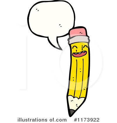 Royalty-Free (RF) Pencil Clipart Illustration by lineartestpilot - Stock Sample #1173922