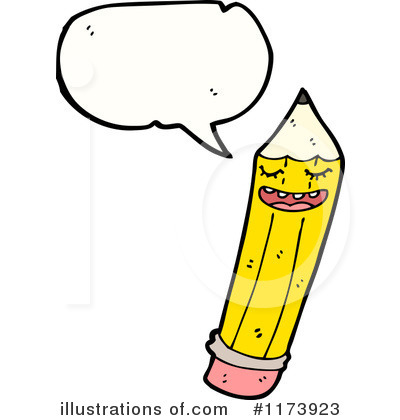 Royalty-Free (RF) Pencil Clipart Illustration by lineartestpilot - Stock Sample #1173923