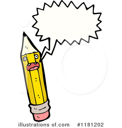 Royalty-Free (RF) Pencil Clipart Illustration by lineartestpilot - Stock Sample #1181202