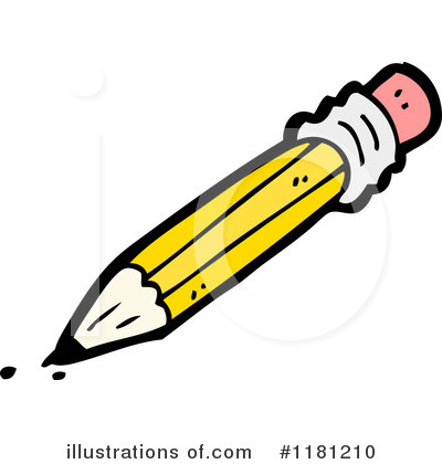 Royalty-Free (RF) Pencil Clipart Illustration by lineartestpilot - Stock Sample #1181210