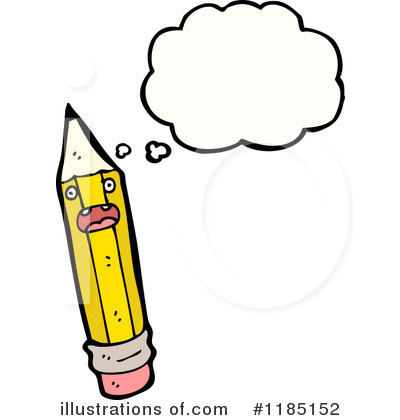 Royalty-Free (RF) Pencil Clipart Illustration by lineartestpilot - Stock Sample #1185152