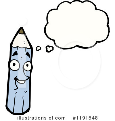 Royalty-Free (RF) Pencil Clipart Illustration by lineartestpilot - Stock Sample #1191548