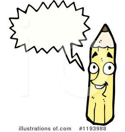 Royalty-Free (RF) Pencil Clipart Illustration by lineartestpilot - Stock Sample #1193988