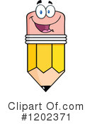 Pencil Clipart #1202371 by Hit Toon
