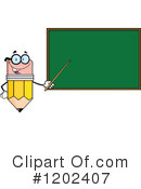 Pencil Clipart #1202407 by Hit Toon