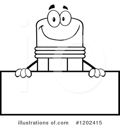 Royalty-Free (RF) Pencil Clipart Illustration by Hit Toon - Stock Sample #1202415