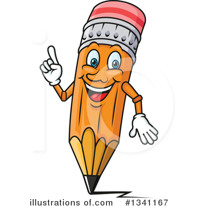 Royalty-Free (RF) Pencil Clipart Illustration by Vector Tradition SM - Stock Sample #1341167