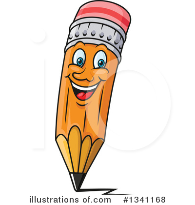 Royalty-Free (RF) Pencil Clipart Illustration by Vector Tradition SM - Stock Sample #1341168