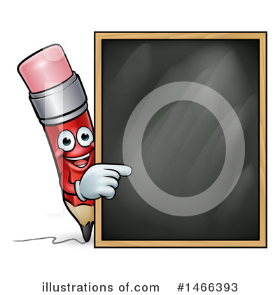 Royalty-Free (RF) Pencil Clipart Illustration by AtStockIllustration - Stock Sample #1466393