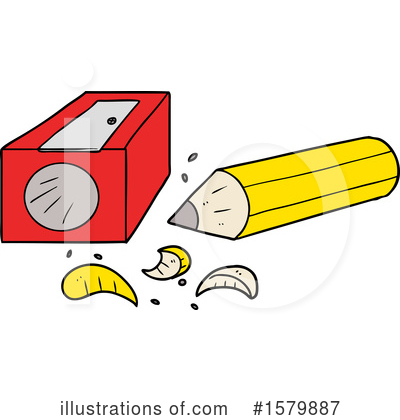 Royalty-Free (RF) Pencil Clipart Illustration by lineartestpilot - Stock Sample #1579887