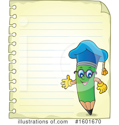 Royalty-Free (RF) Pencil Clipart Illustration by visekart - Stock Sample #1601670