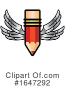 Pencil Clipart #1647292 by Lal Perera