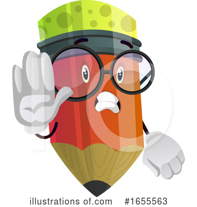 Royalty-Free (RF) Pencil Clipart Illustration by Morphart Creations - Stock Sample #1655563