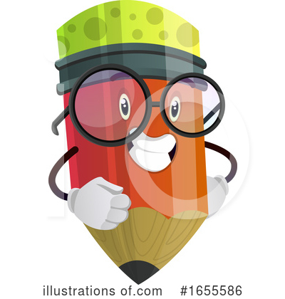 Royalty-Free (RF) Pencil Clipart Illustration by Morphart Creations - Stock Sample #1655586
