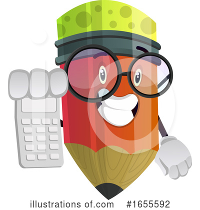 Royalty-Free (RF) Pencil Clipart Illustration by Morphart Creations - Stock Sample #1655592